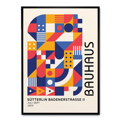Colores abstractos de la Bauhaus