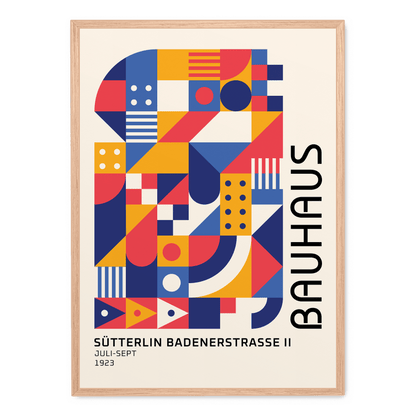 Colores abstractos de la Bauhaus