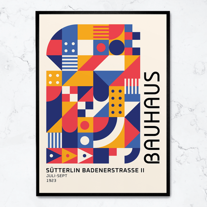 Colores abstractos de la Bauhaus