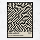 Bauhaus Black Pattern