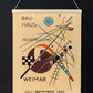 Bauhaus Ausstellung 1923 Weimar Poster by Wassily Kandinsky