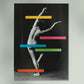 Dance Lover Art Gallery Wall (Set of 5 Prints)