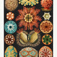 Ascidiae - Colourful Corals Embryology, by Ernst Haeckel