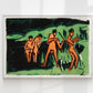 Bathers Throwing Reeds by Ernst Kirchner