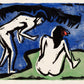 Bathing Couple by Ernst Kirchner