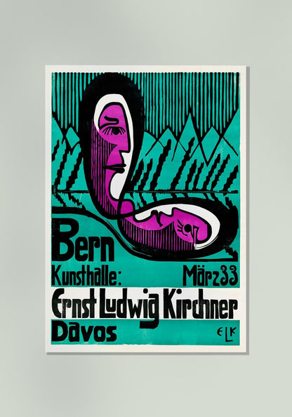 Bern Kunsthalle - Cartel de la exposición Ernst Kirchner