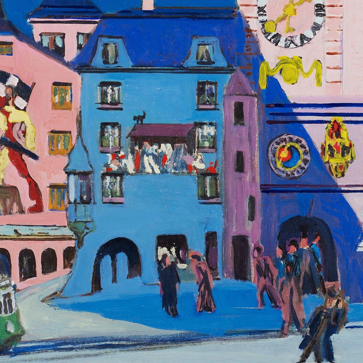 Bern with Belltower by Ernst Kirchner