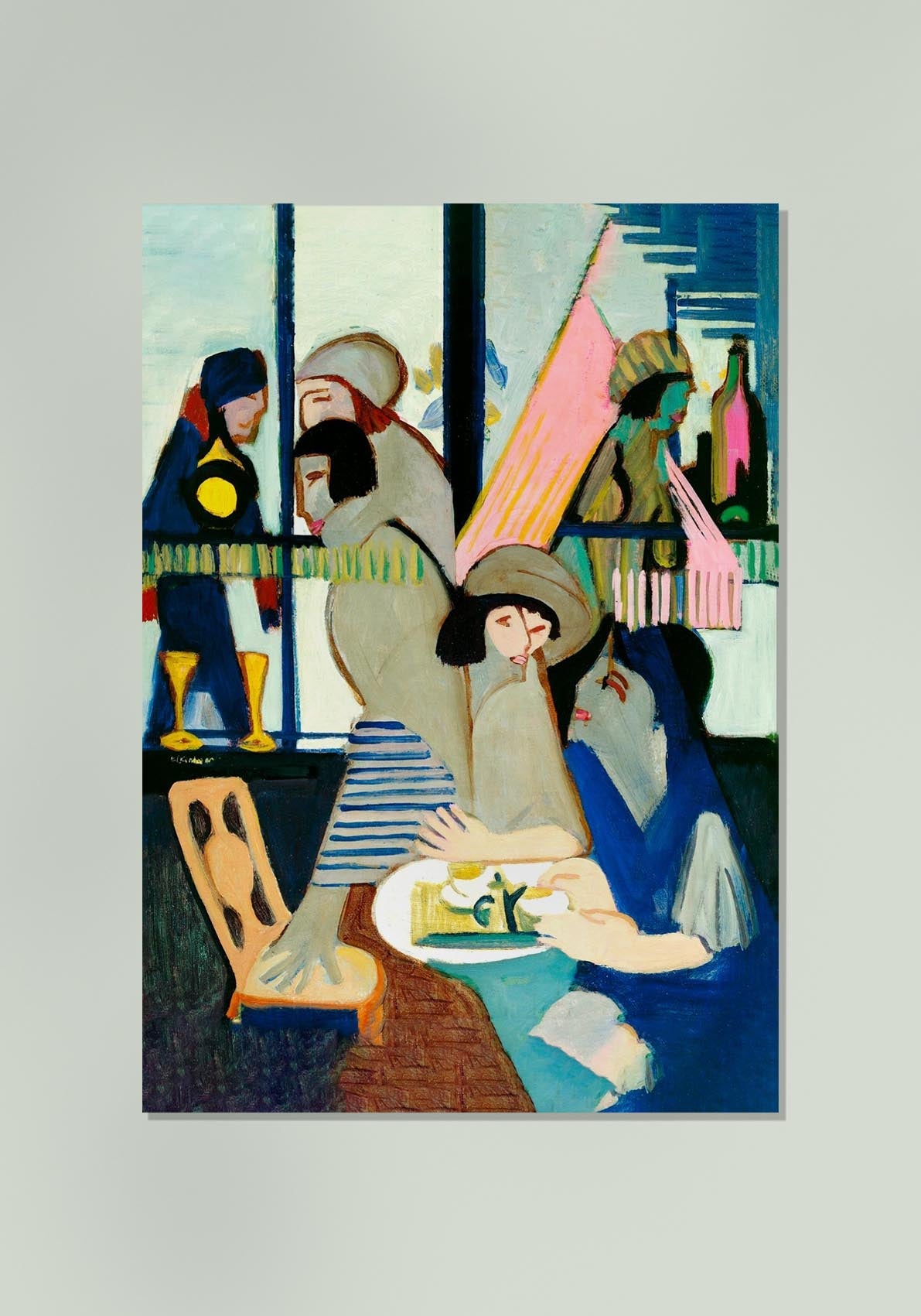 Cafe by Ernst Kirchner