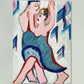 Dancing Couple in the Snow  by Ernst Kirchner