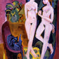 Two Nudes in a Room by Ernst Kirchner