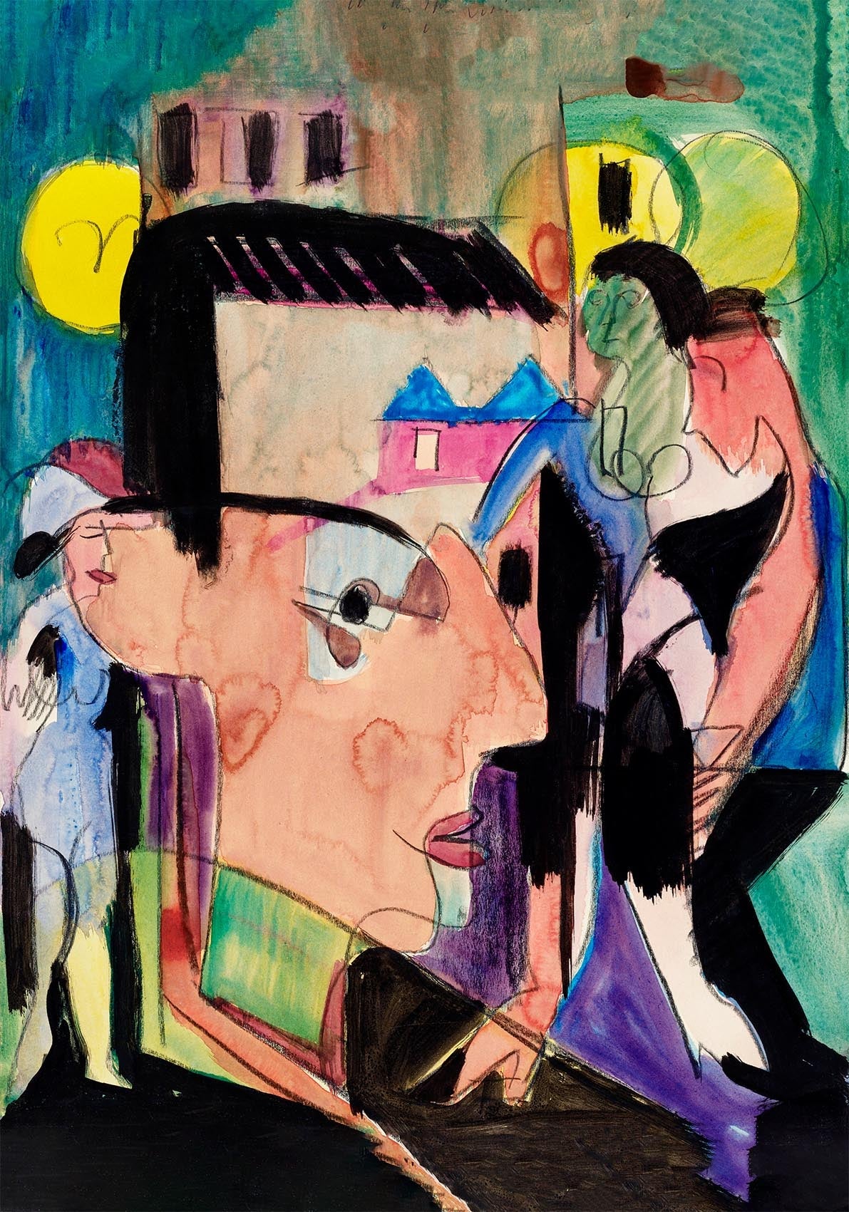 Autorretrato de Ernst Kirchner