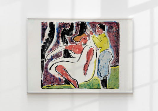 Bailarinas rusas de Ernst Kirchner