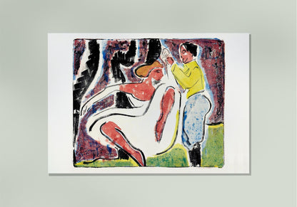 Bailarinas rusas de Ernst Kirchner