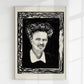 Edvard Munch "August Strindberg" Art Poster