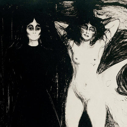 Cartel de la exposición Das Weib Munch