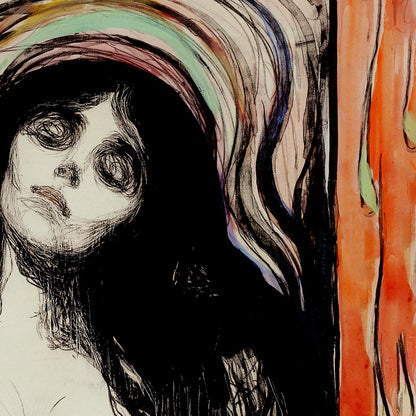 Cartel de la exposición Madonna Munch