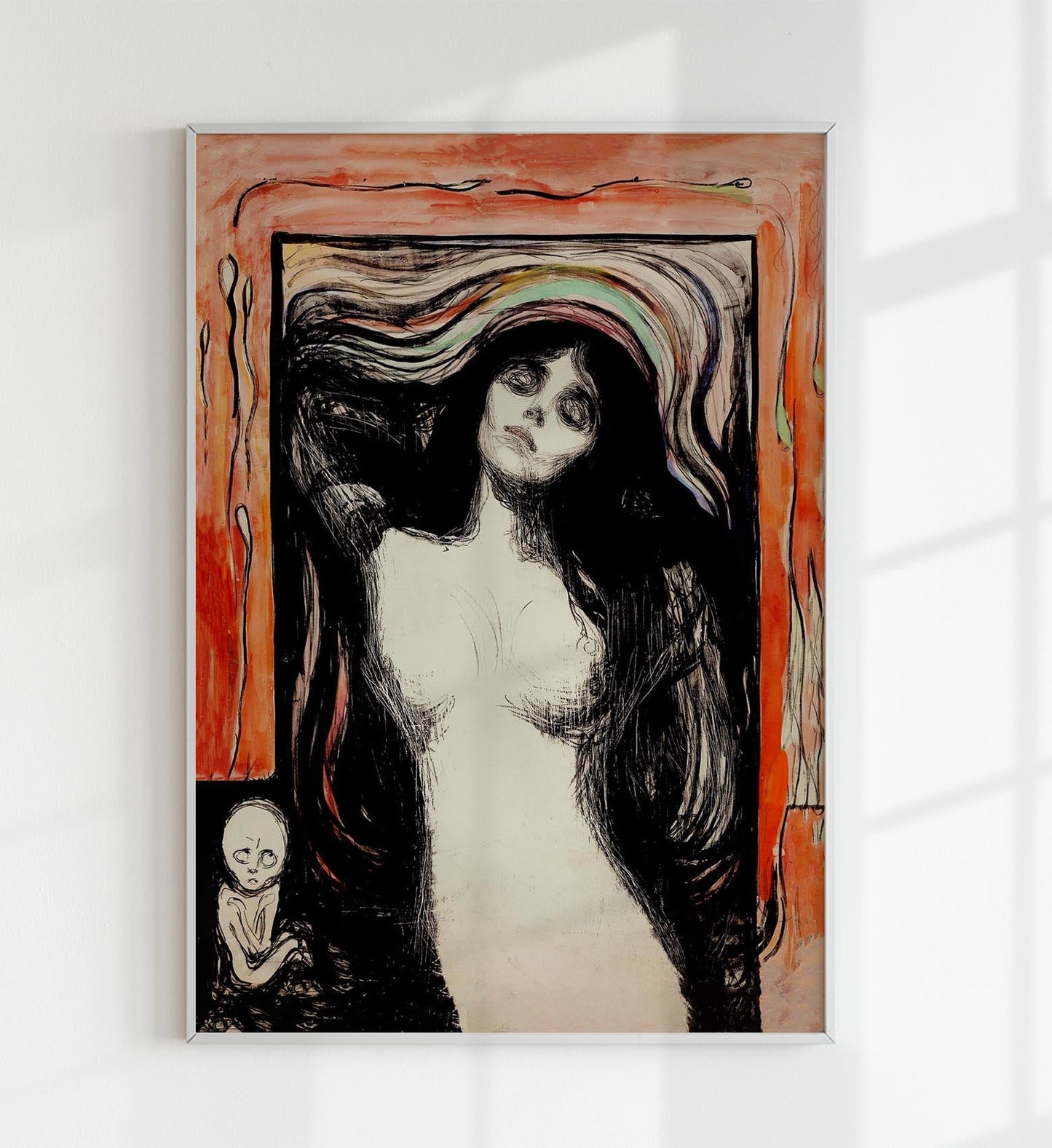 Edvard Munch Madonna Art Poster