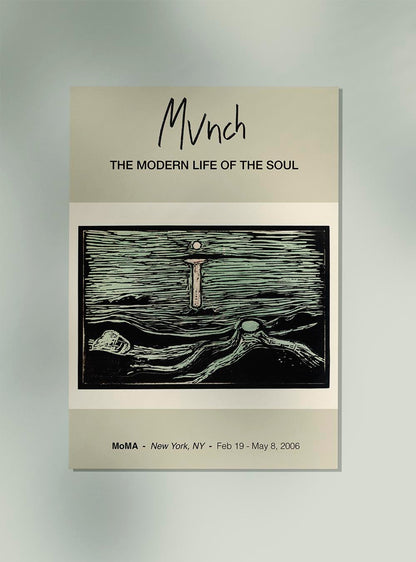 Afiche de la exposición Mystical Shore Munch