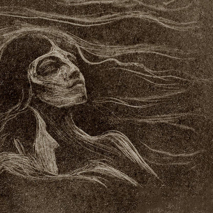 Cartel de la exposición "En las olas del amor" de Munch