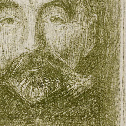 Póster artístico de Edvard Munch "Stéphane Mallarmé"