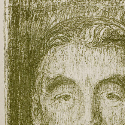 Póster artístico de Edvard Munch "Stéphane Mallarmé"