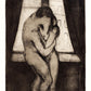 Edvard Munch The Kiss Art Poster