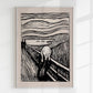 Edvard Munch The Scream Art Poster