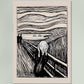 Edvard Munch The Scream Art Poster