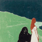 Two Women on the Shore Munch Exhibition Poster