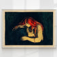 Edvard Munch The Vampire II Art Poster