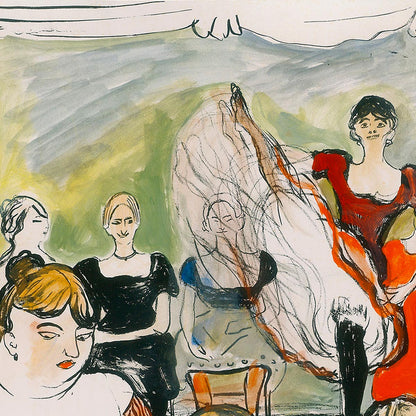 Afiche de la exposición Tingletangle Munch