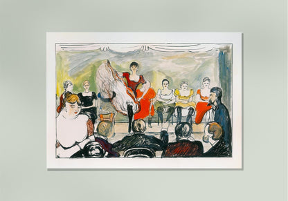 Póster artístico de Edvard Munch Tingletangle