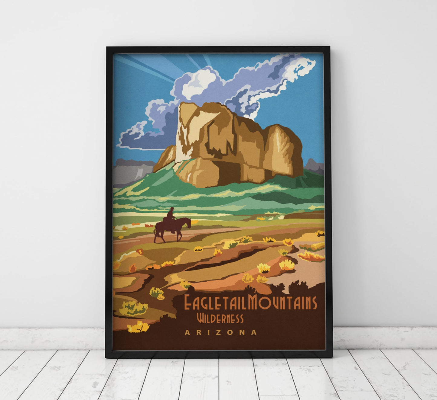 Eagletail Mountains, Arizona - National Monuments Print