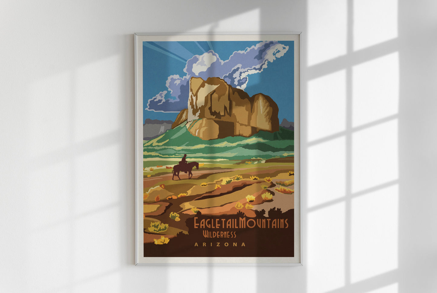 Eagletail Mountains, Arizona - National Monuments Print