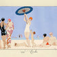 Au Lido Plate N°14 Vintage Poster