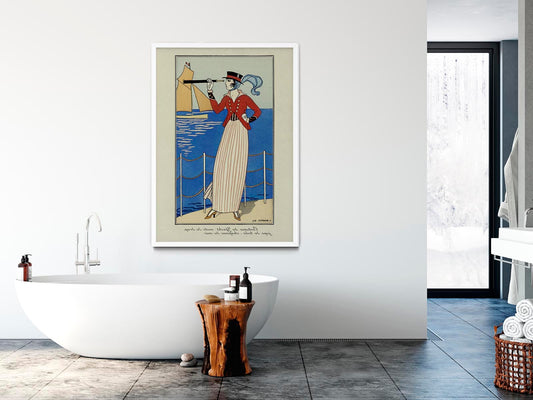 Costume de Yacht Vintage Poster