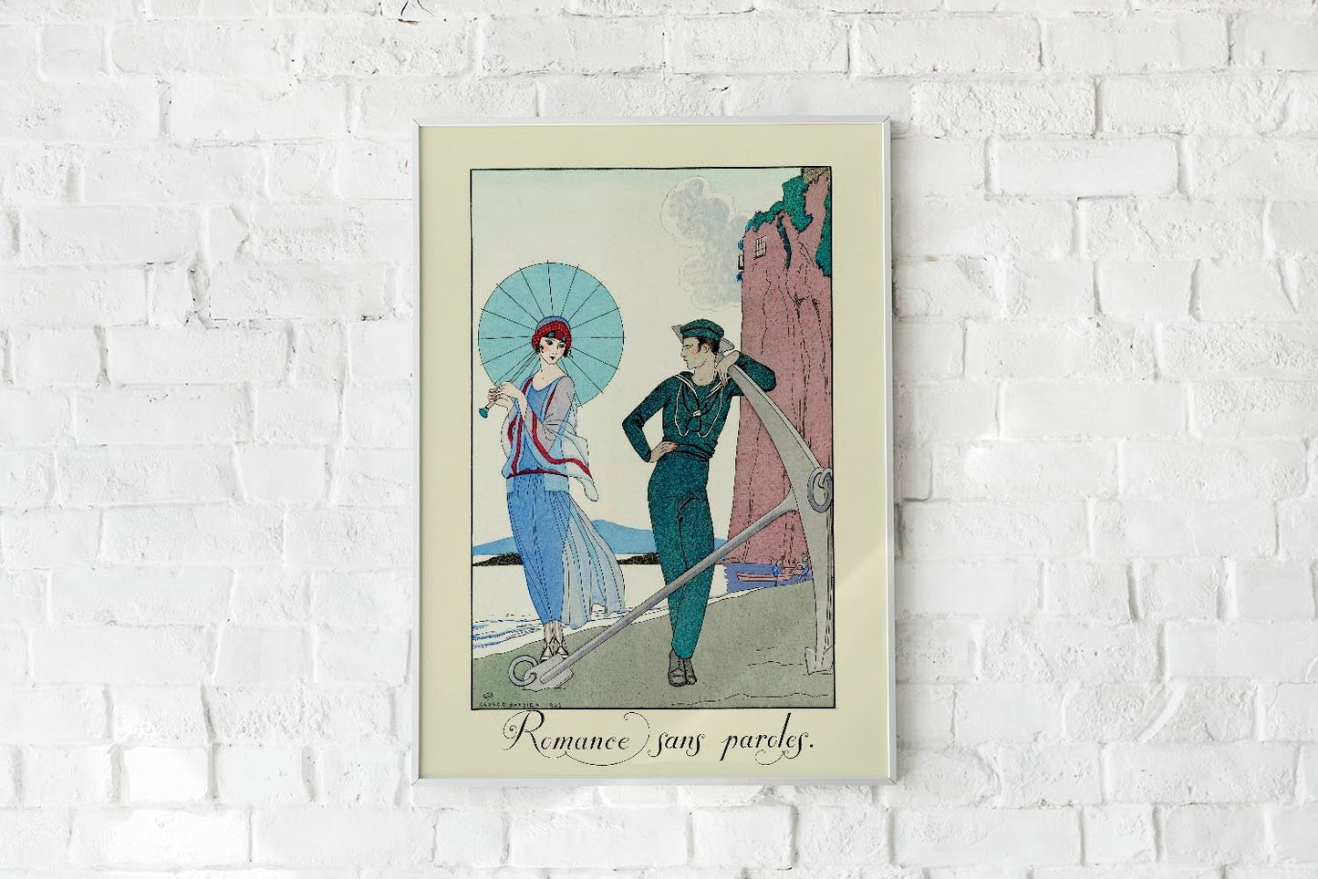 Romance Sans Paroles Vintage Poster