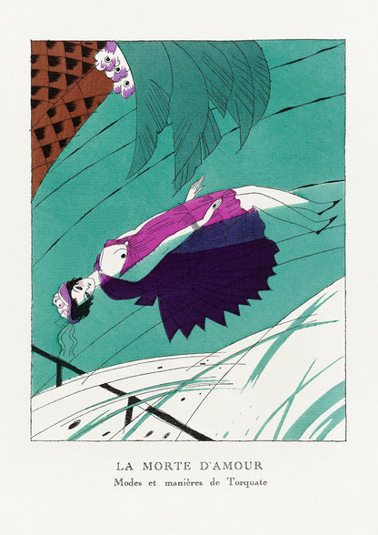 Póster La Morte D'Amour Vintage