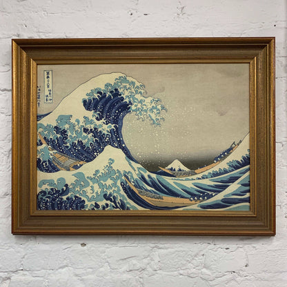 La gran ola de Kanagawa de Hokusai