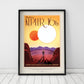 Kepler-16b - NASA JPL Travel Poster