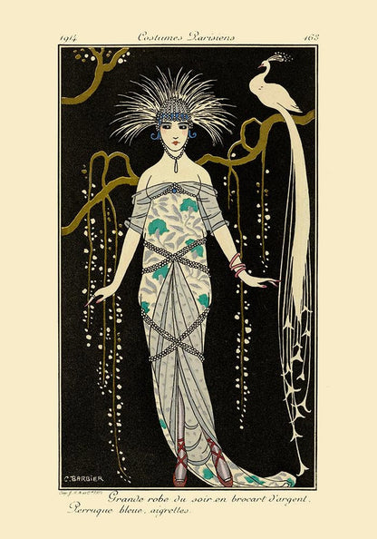 Art Nouveau Gallery Wall (Set of 5 Prints)