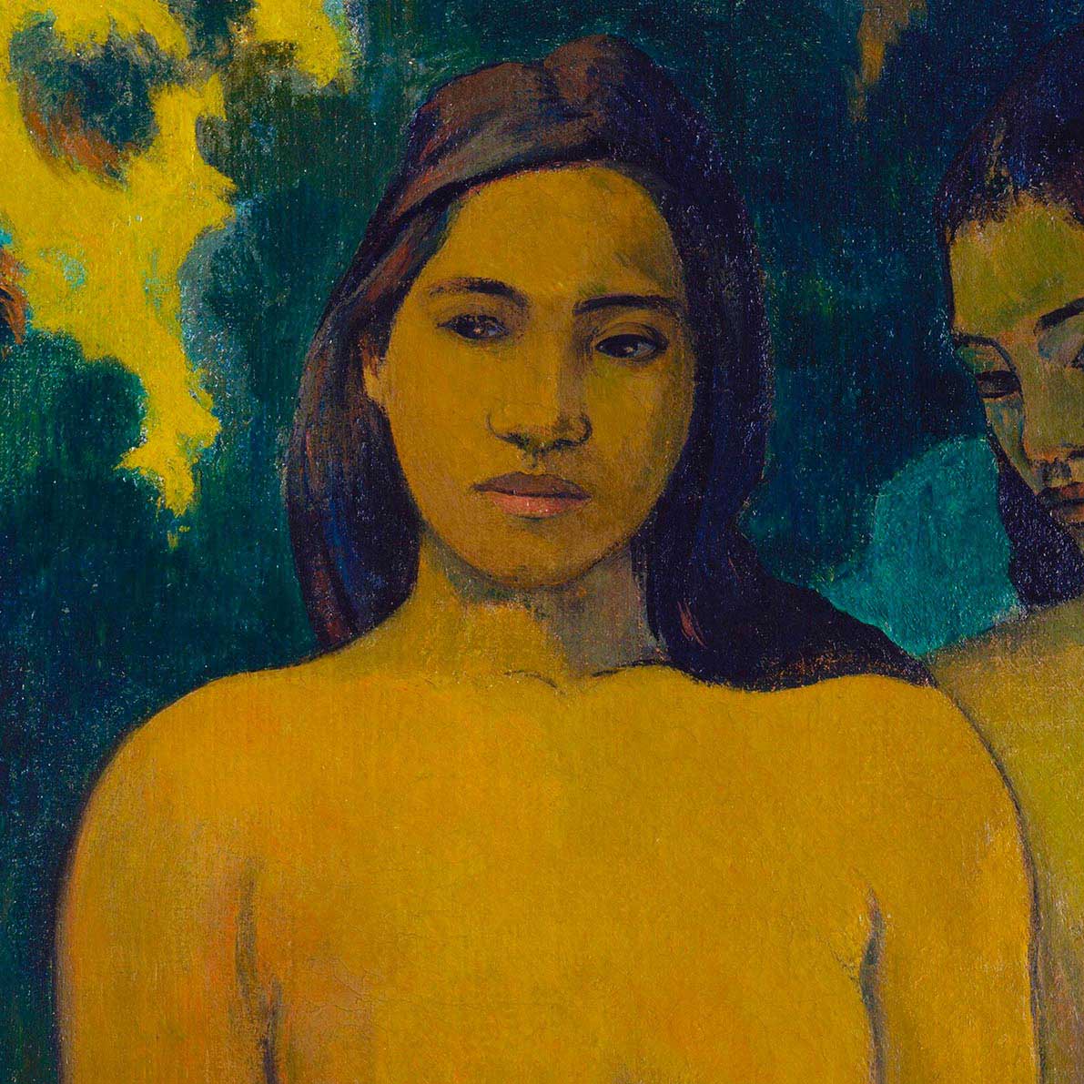 Conjunto de dos carteles de exposición de arte de Paul Gauguin