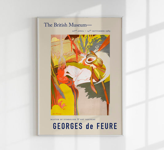 Georges de Feure La source du Mal Exhibition Poster