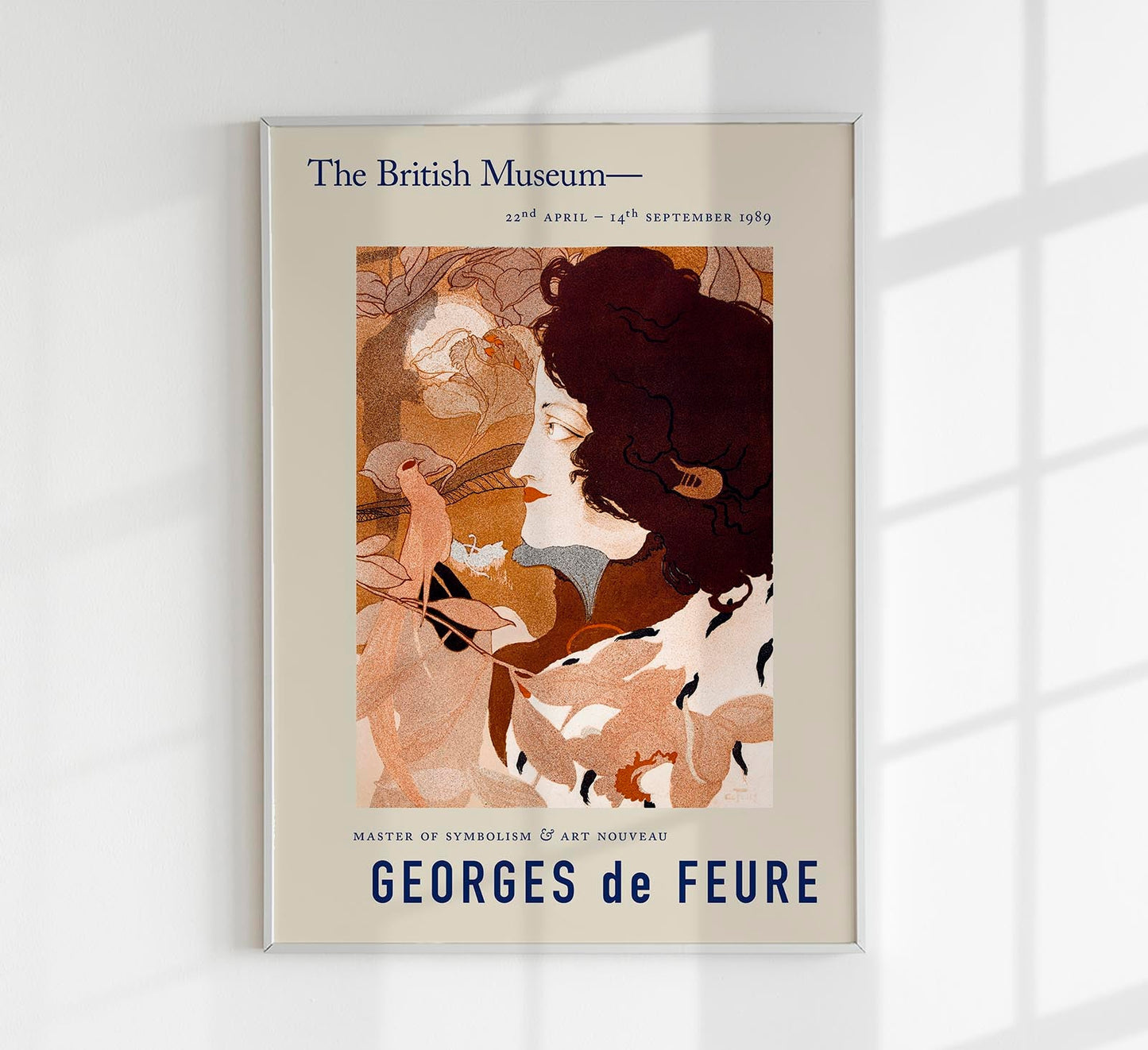 Póster Exposición Georges de Feure La femme fatale