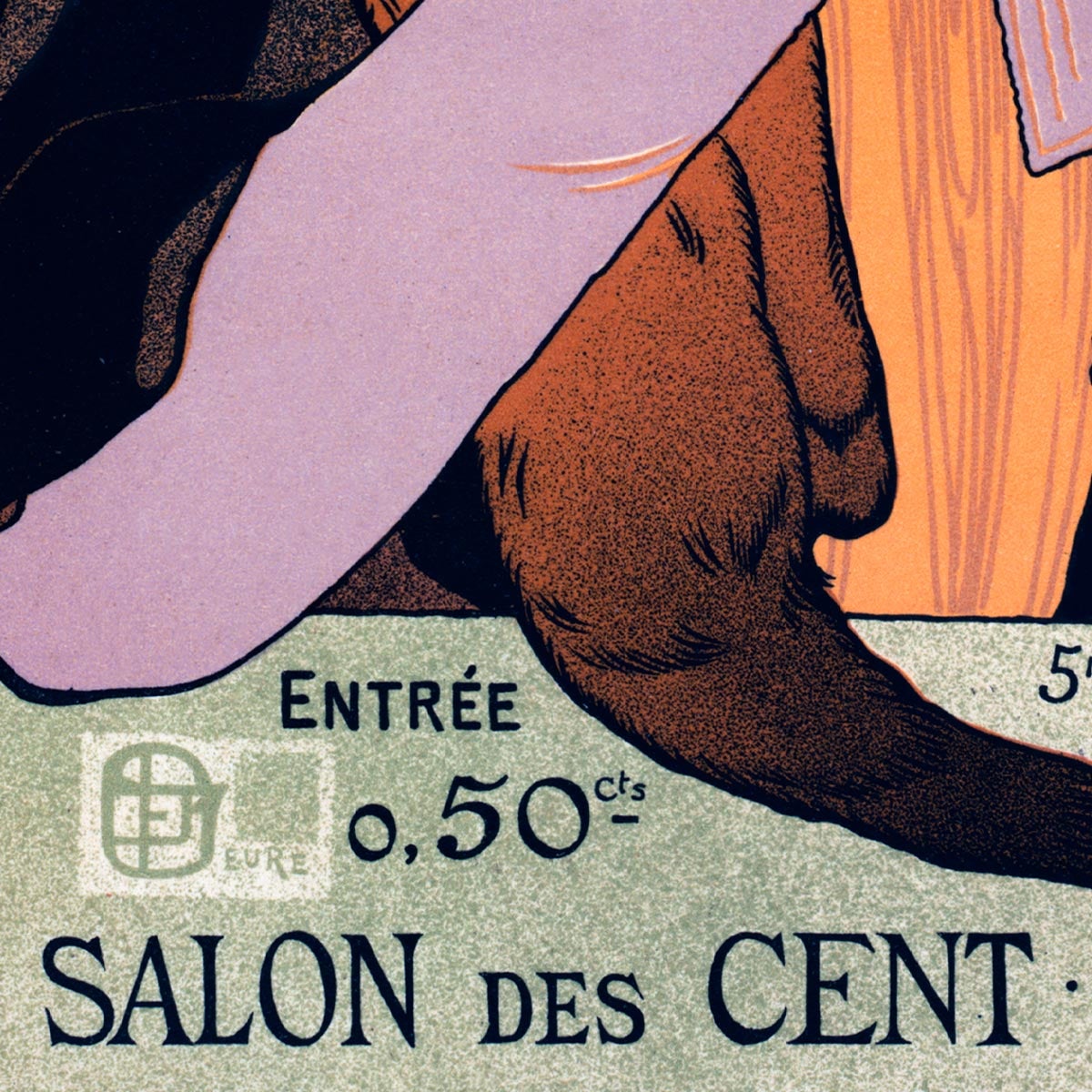 Póster Exposición Georges de Feure pour le Salon