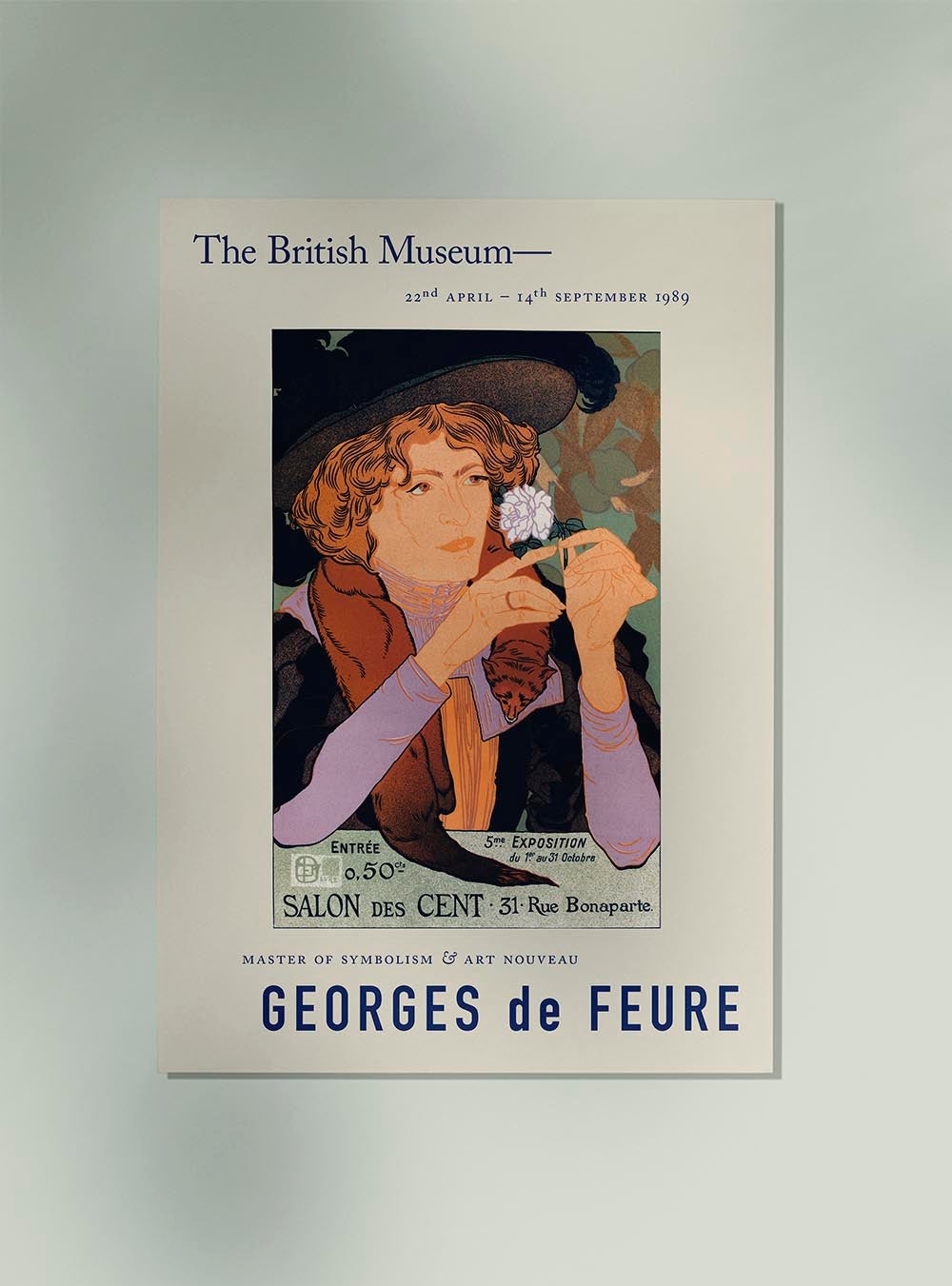 Georges de Feure pour le Salon Exhibition Poster