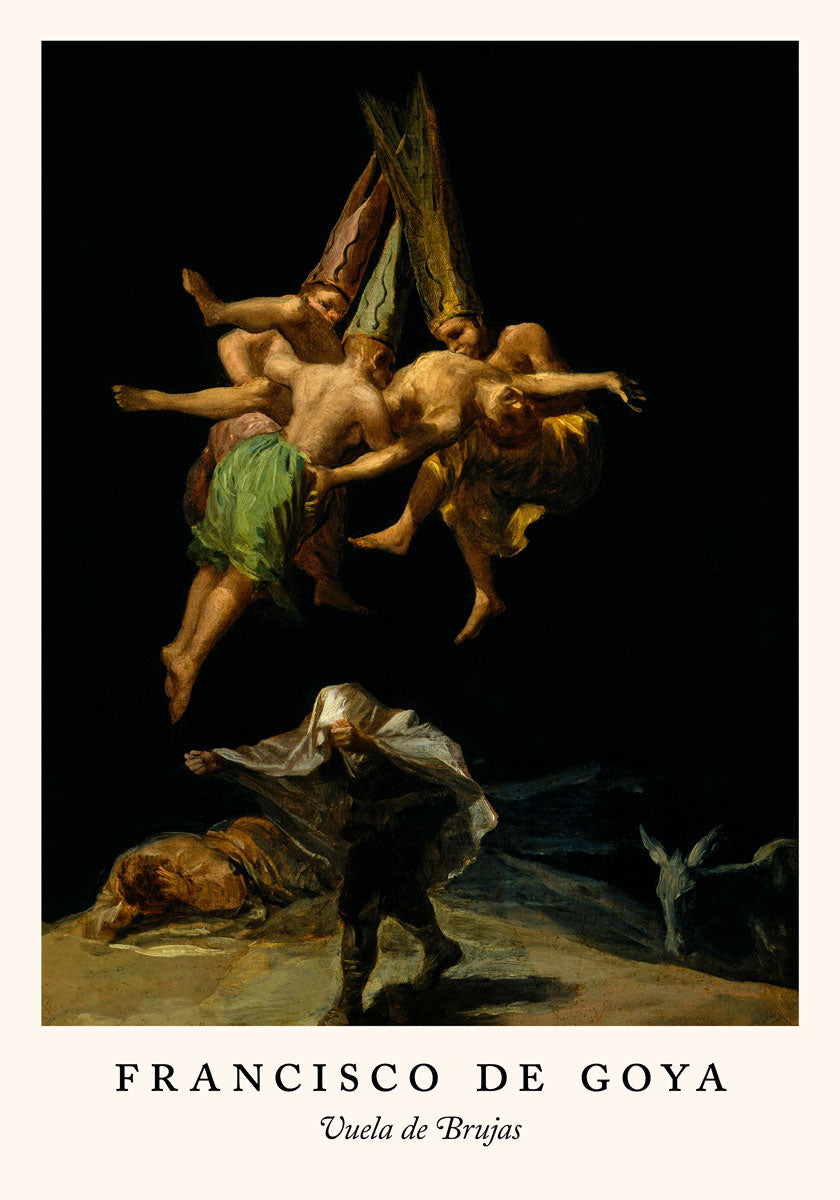 Vuela de Brujas by Francisco de Goya