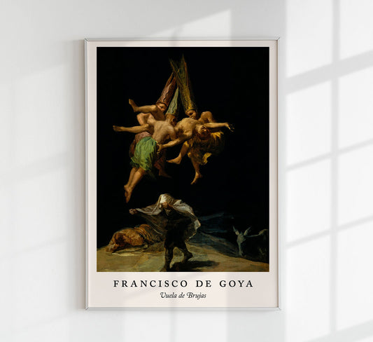 Vuela de Brujas - Cartel Exposición Francisco de Goya