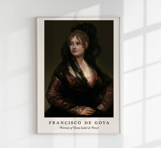 Portrait of Doña Isabel de Porcel by Francisco de Goya