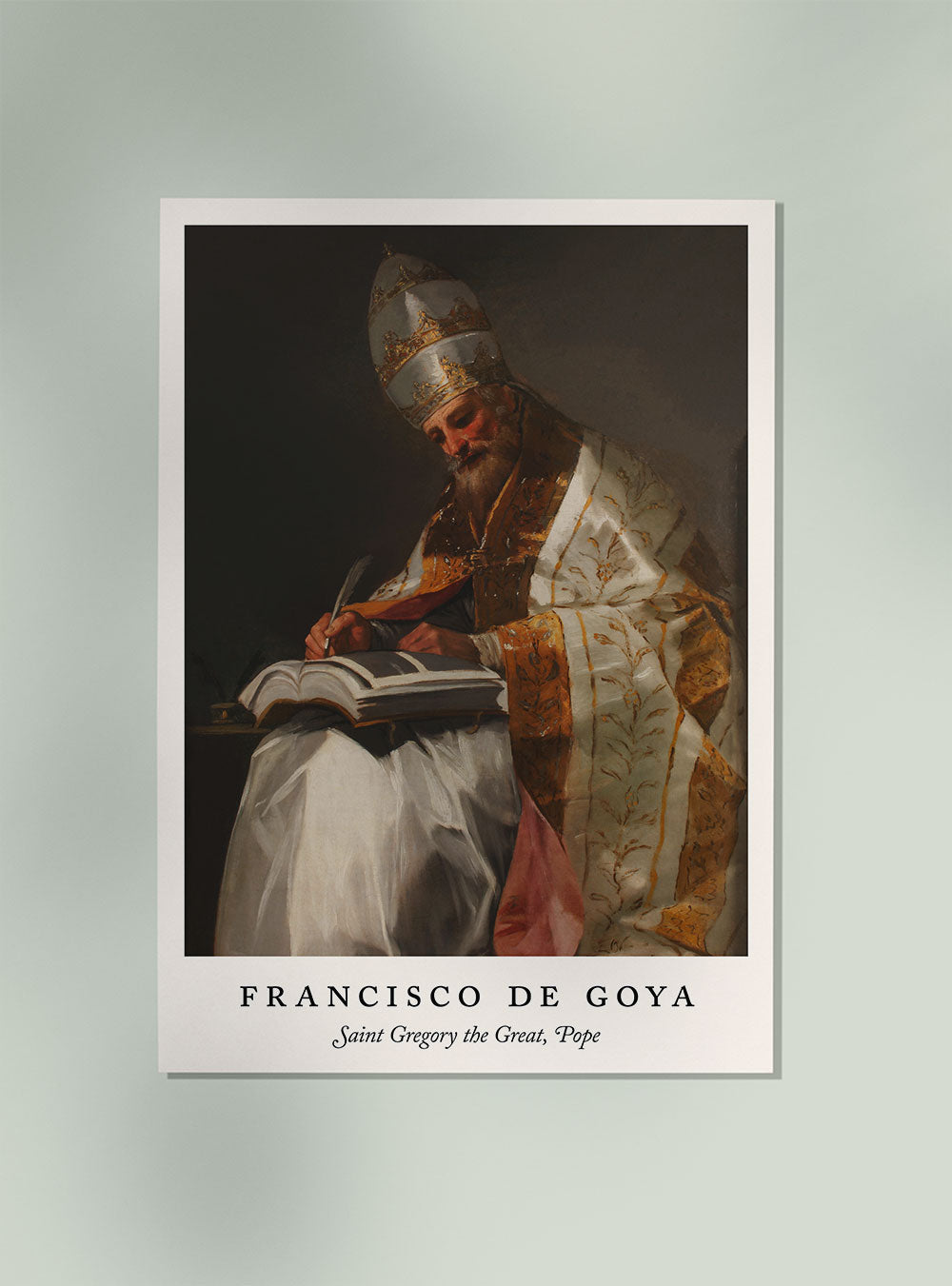 Saint Gregory the Great, Pope by Francisco de Goya